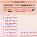 Feuille de match journée 3 prénationale poule A